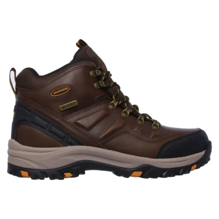 Skechers 65529 Mens Boots-Brown