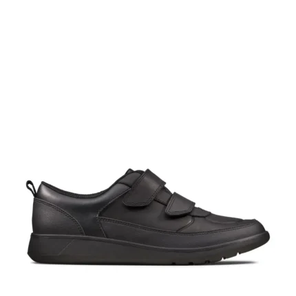Clarks Scape Flare Y2 Shoe-Black Lea G